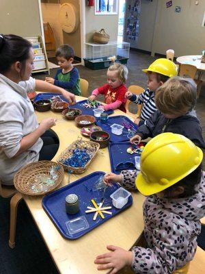 Fine motor activity at SMPCW