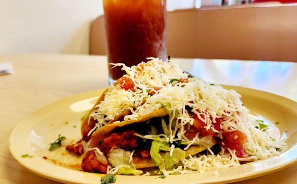 crispy spicy taco...modelo negra michelada