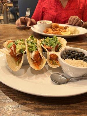 Honey Chipotle Shrimp Tacos