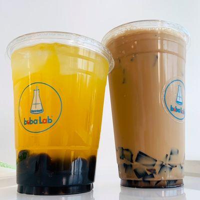 Refreshing full-leaf tea and milktea!