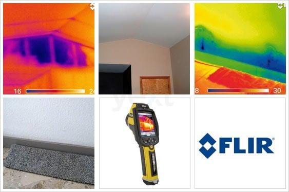 Our thermal camera can pinpoint your roof and attic issues