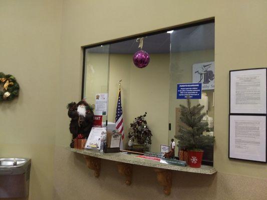 Christmas Waiting Room