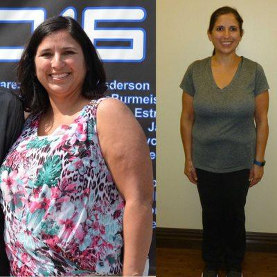 Anna lost 59 pounds and loves the way she feels.