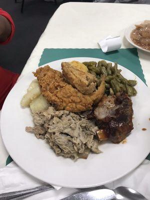 Chitterlings Fish Ribs Chicken