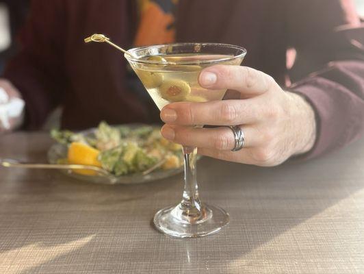 Happy Hour : Filthy martini also delicious