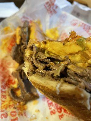 Double Meat Cheese Steak