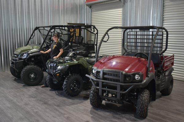 Check out our AG CENTER! 
 
 Offering the BEST in ATV's & SXS's.