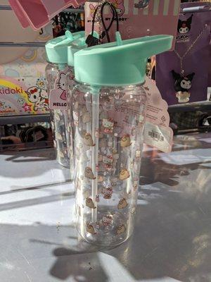 Hello Kitty x Pusheen water bottle