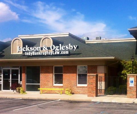 Jackson & Oglesby Law office located at 6520 E. 82nd St., Indianapolis, IN 46250.