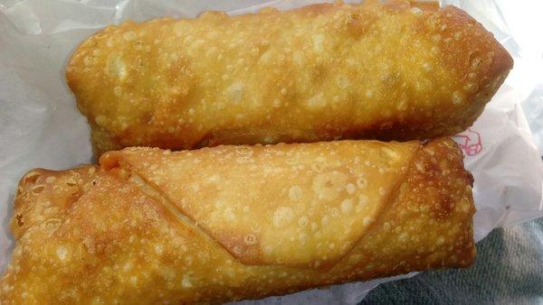 2 shrimp egg rolls