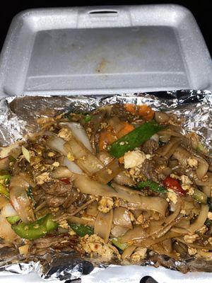 Beef Drunken Noodles