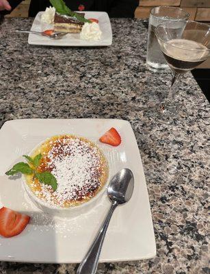 Creme brûlée / espresso martini