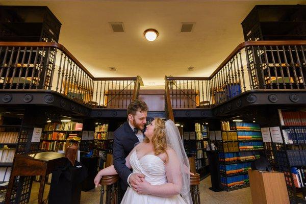 We loved our wedding at the JBM Library!