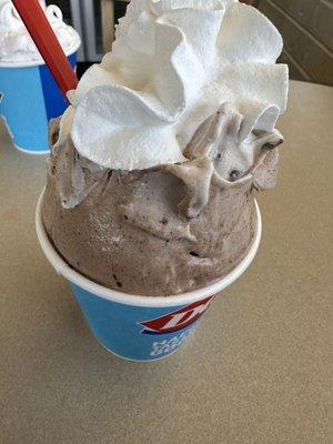 OREO Hot Cocoa BLIZZARD Treat