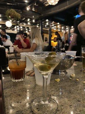 Dirty martini, best in town.