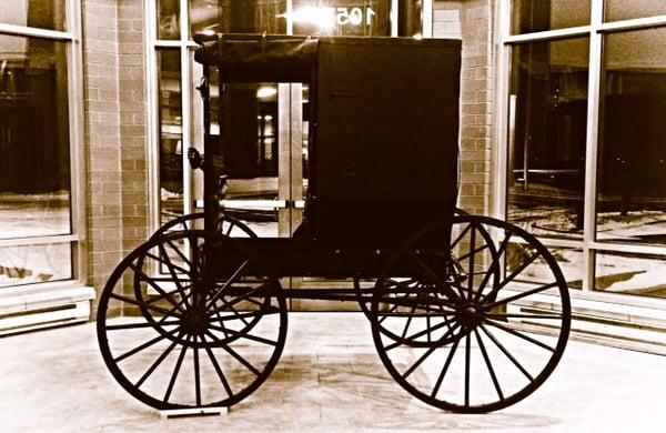 Ohio Buggy given to Welcome Furniture as a gift.