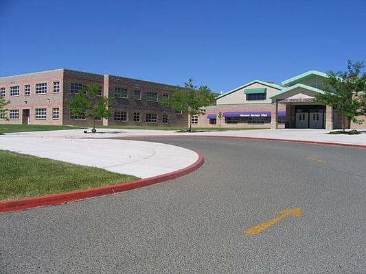 Front entrance drive way