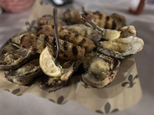 Charbroiled oysters- amazing