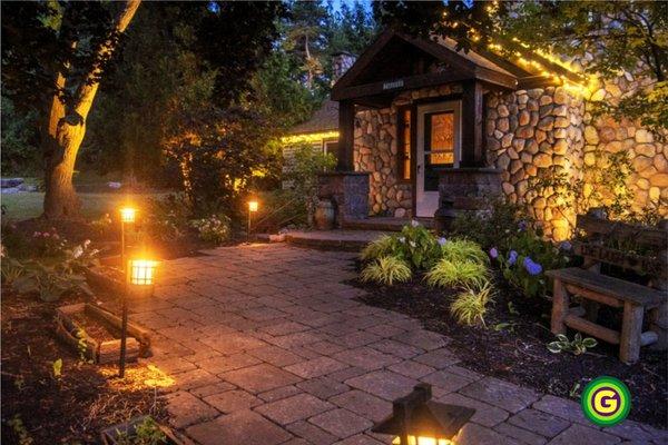 Lighting enhances your property!