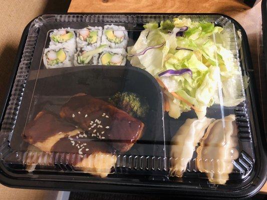 Salmon Teriyaki Box Lunch Special