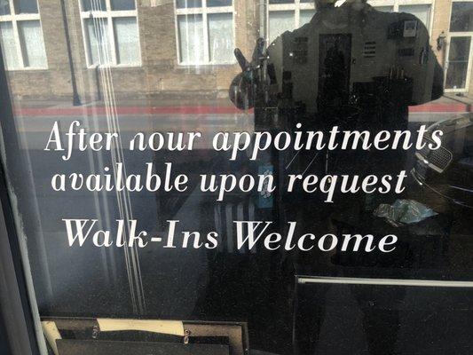 Walk-ins