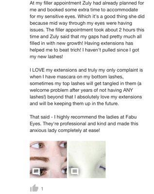 PART 3 OF CUSTOMER GOOGLE REVIEW