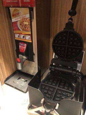 Waffle station