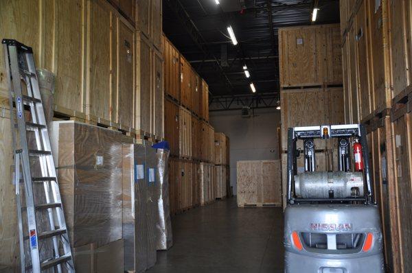 We offer year long climate controlled storage solutions.