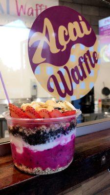 Acai Waffle 425 s mill ave, Ste 108 Tempe, AZ 85281 Acai bowls, Acai, smoothies, ice cream, waffles, acai waffles breakfast