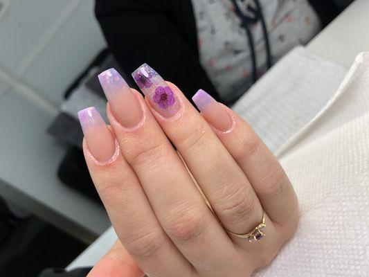 Acrylics ombré