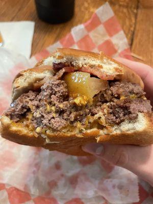 Chipotle orchard burger