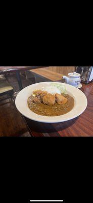 Special curry chicken rice