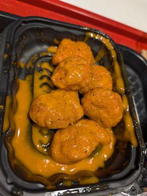 Buffalo wing flavor nuggets.