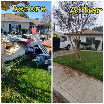 Yard cleanouts in Victorville give us a call.