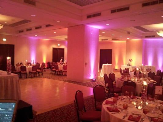 Uplighting is included with two of our most popular packages!