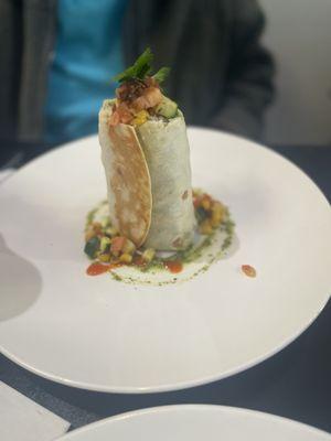 Italian chicken wrap