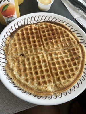 Flat waffle