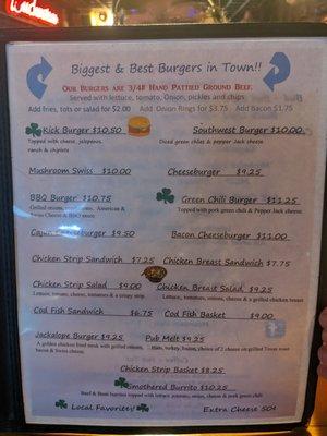 3/4 # burger menu