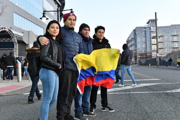 Honduras vs. Ecuador at Red Bull's Arena Newark.