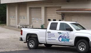 Akron Move It Now truck for lower rates and smaller jobs.