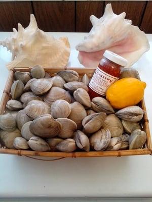 Order a clam basket for your next party!