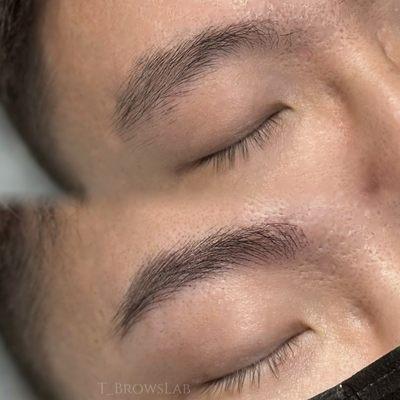 Machine Hair Stroke Brow