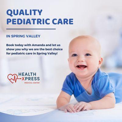 Peace of Mind with Quality Pediatric Care in Spring Valley