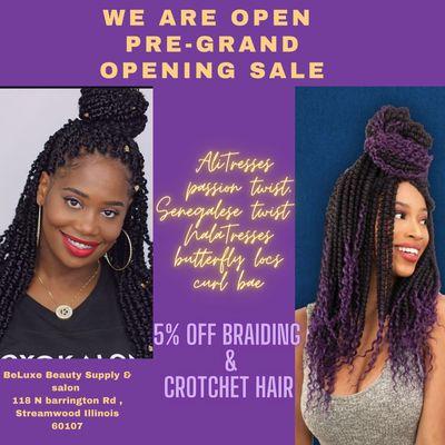 Passion twist crotchet hair