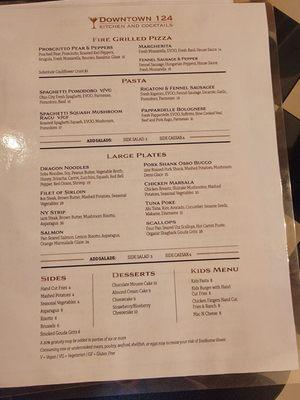 Menu Aug 2023