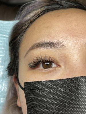 Hybrid lash extensions