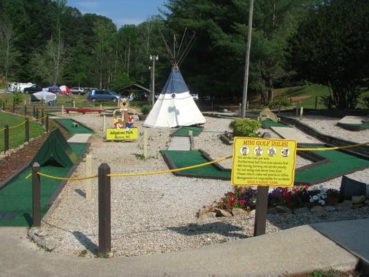 mini golf marion nc