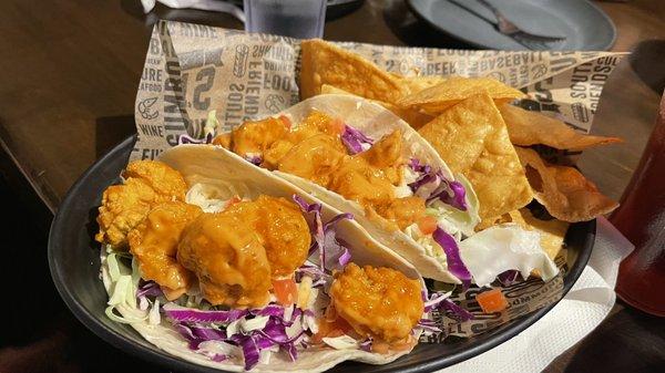 Boom Boom Shrimp Tacos