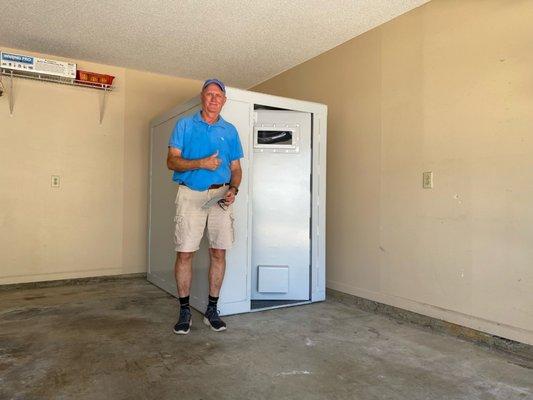 4x6 Safe Room With Door Window Option