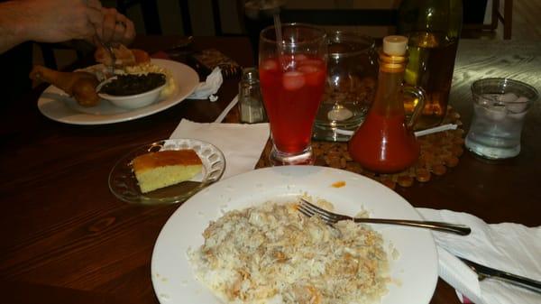 Chittlins & rice :-)  #dirtysouth!